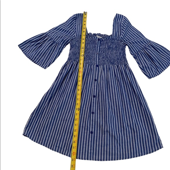 Hayden Los Angeles Stripes Square Neckline Dress Size Small - Picture 6 of 17